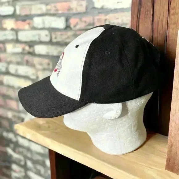 Ohio State Buckeyes DB Vintage New With Tags Velcro-Back NCAA College Hat Cap. - Picture 2 of 5